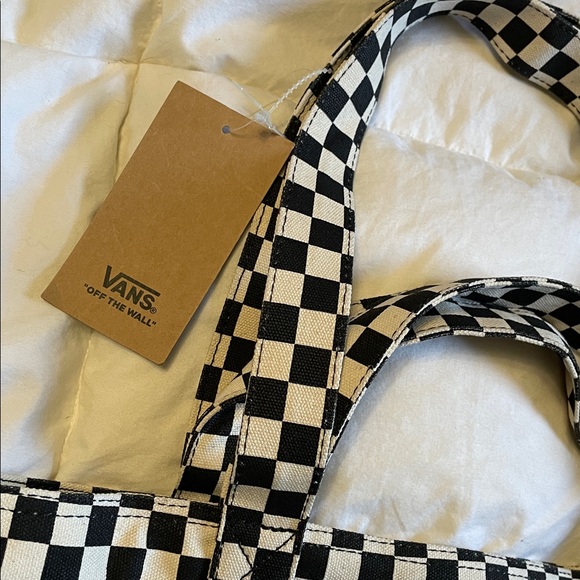 VANS Tell All zip Canvas Tote Bag - Picture 8 of 15
